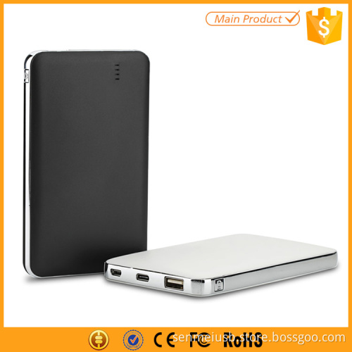 type c quick charge 2.0 power bank 8000mah with custom logo